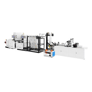 ZW-SC600 Non Woven Bottom Sealing Handle Bag Making Machine