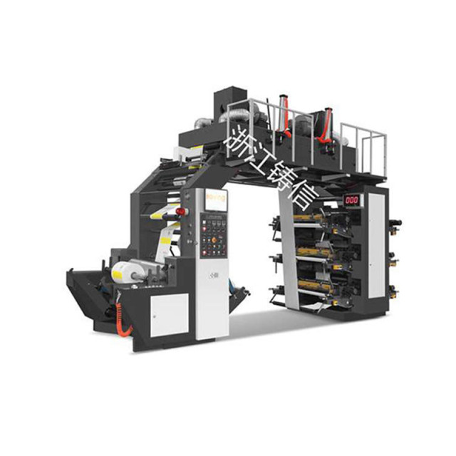 Six Color Flexographic Printing Machine