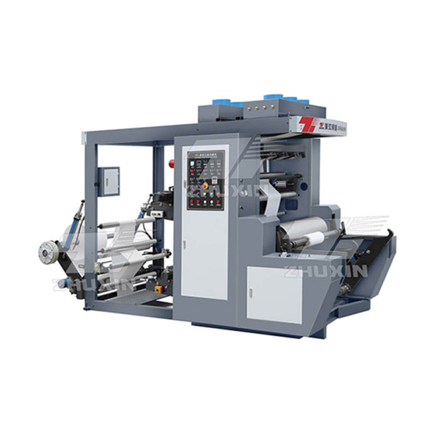 Two Color Overlapping Type Synchronous Belt High Speed Printing Machine