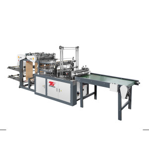 SHXJ-370*4 DOUBLE LAYER FOUR CHANNELS HOT SELING AND COLD CUTTING BAG MACHINE