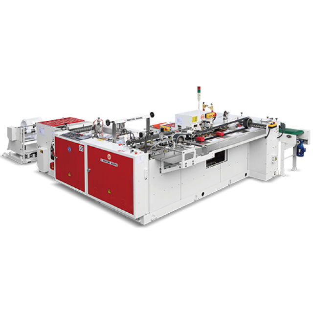 CW-500ZD FULLY AUTOMATIC BOTTOM SEAL SOFT LOOP HANDLE BAG MAKING MACHINE