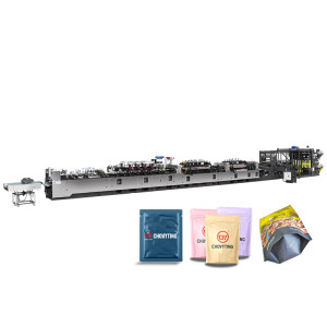 CW-600C+FD HEAVY DUTY MULTI-FUNCTION LAMINATED BAG MAKING MACHINE + SINGLE SHEET FILM DOYPACK BAG