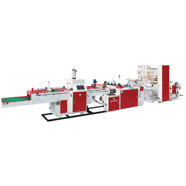 CW-500V FULLY AUTOMATIC SUPER HIGH SPEED T-SHIRT BAG MAKING MACHINE