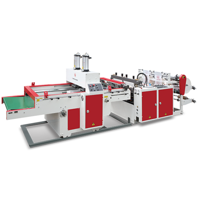 CW-400NT2 FULLY AUTOMATIC COMPUTER CONTROLLED GENERAL SPEED DOUBLE COLOR VEST BAG MAKING MACHINE