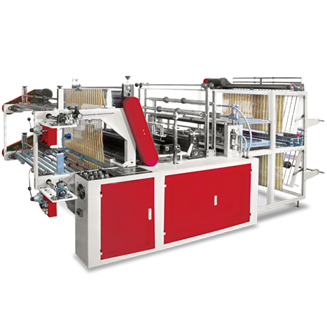 CW-600RT FULLY AUTOMATIC ROLLING T-SHIRT BAG MAKING MACHINE