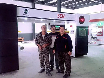 SEN1050A high speed solventless laminator in