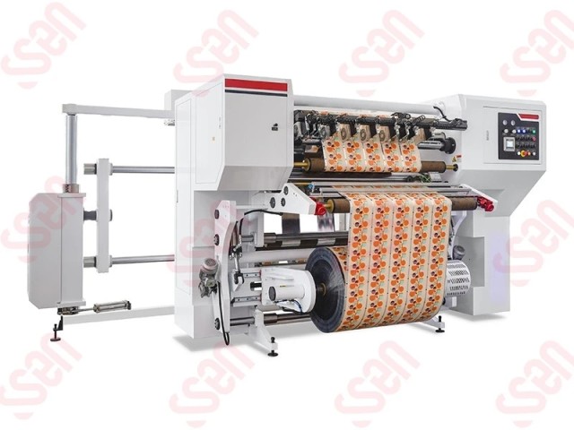 LFQ-T Compact type unibody high speed automatic roll change slitting machine