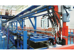 Introduction to the refrigerator box and door foam production line