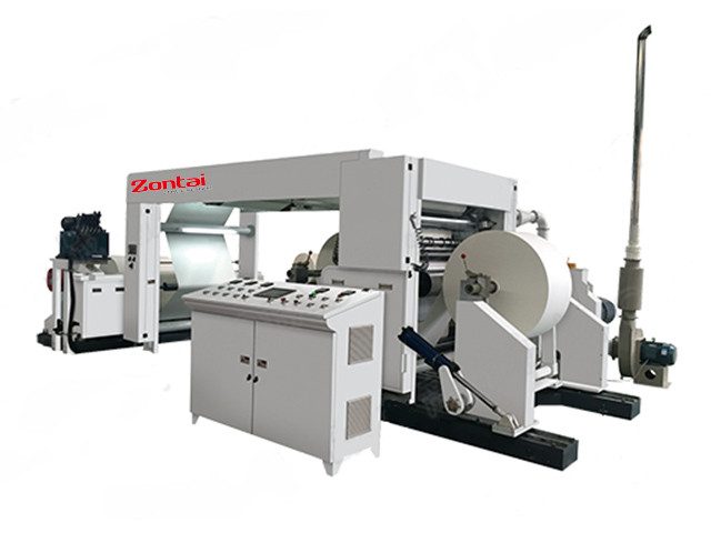 ZST-2000 Automatic Paper Roll Cutting and Rewinding Machine, Slitting Rewinder Machine