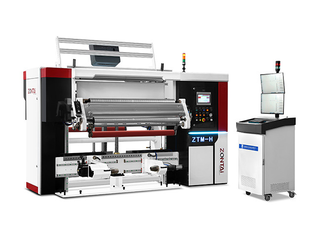 NEW ZTM-H Automatic inspection Doctoring Rewinding Machine for printing film