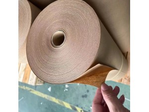 Kraft paper cushion rewinding machine