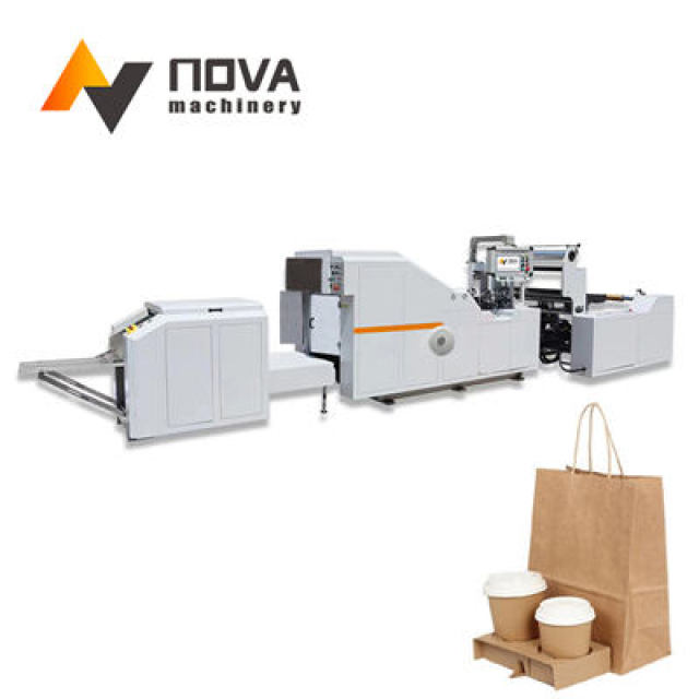 Automatic High Speed Square Bottom Paper bag machine