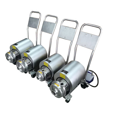 Sanitary Centrifugal Pump With Movable Cart
