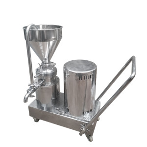 Split Colloid Mill With Movable Wheels