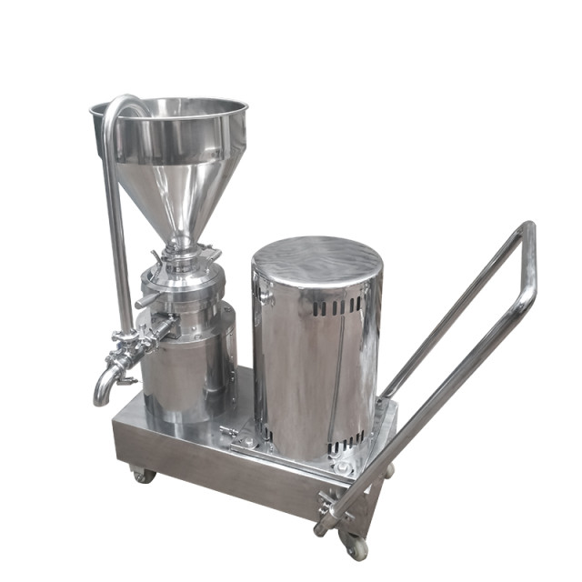Split Colloid Mill With Movable Wheels