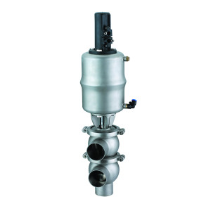 Sanitary F Type Divert Valve