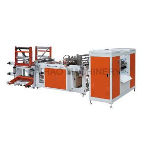 DOUBLE LINES GARBAGE BAG MAKING MACHINE
