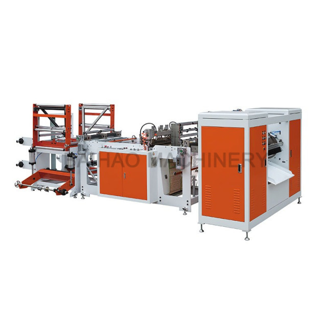 DOUBLE LINES GARBAGE BAG MAKING MACHINE
