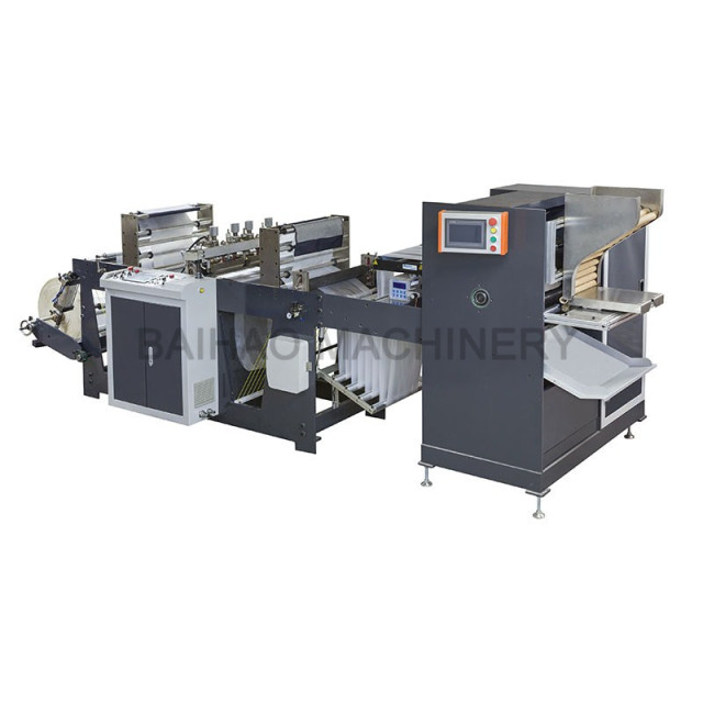 ROLL BAG MAKING MACHINE WITH CORE