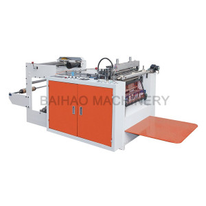 Hot Sealing And Cutting T-Shirt Bag Making Machine