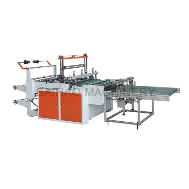 DOUBLE LINES SIDE SEALING BAG MAKING MACHINE