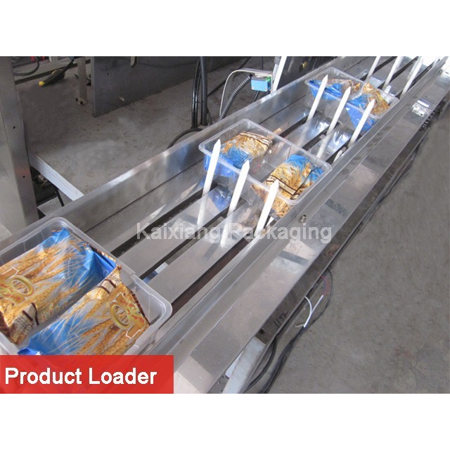 KXZ-130B Automatic Foods with Tray Cartoning Machine