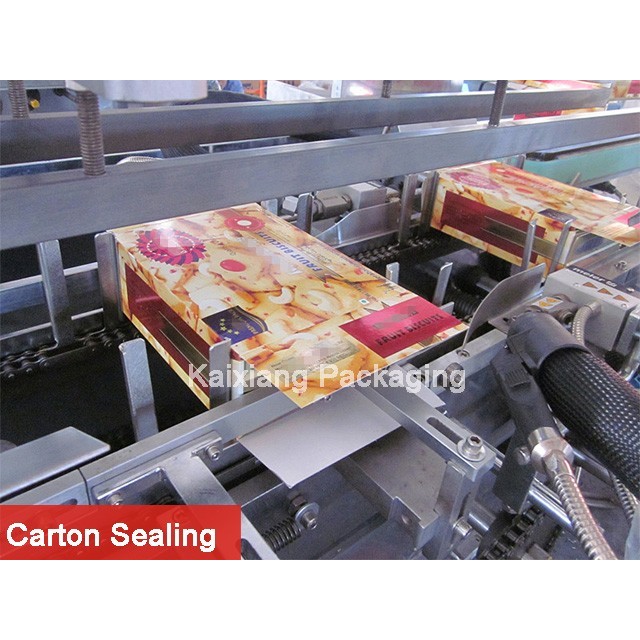 KXZ-130B Automatic Foods with Tray Cartoning Machine