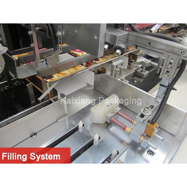 KXZ-130B Automatic Foods with Tray Cartoning Machine