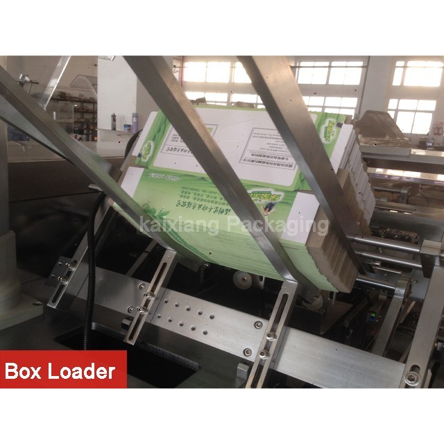 KXZ-130B Automatic Paper Tissue Carton Box Packaging Machine