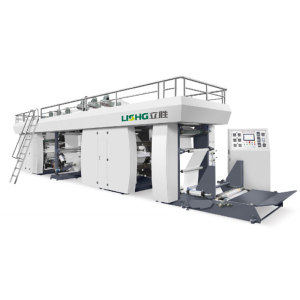 8 Color Central Drum Ci Flexo Machine