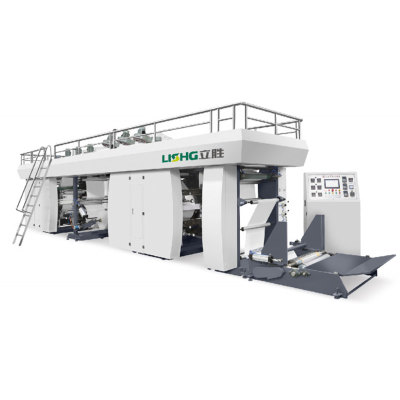 8 Color Central Drum Ci Flexo Machine