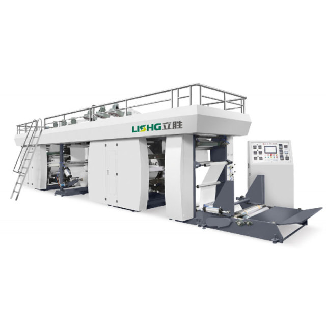 8 Color Central Drum Ci Flexo Machine