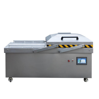 DZ-820/2SA Professional Touch Screen Double Chambers Vacuum Packaging Machine for Pork Beef