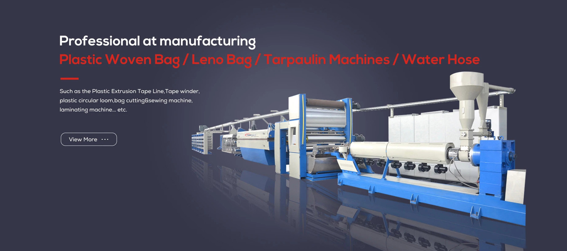 Zhejiang Nanyi Plastic Machinery Co.,Ltd.