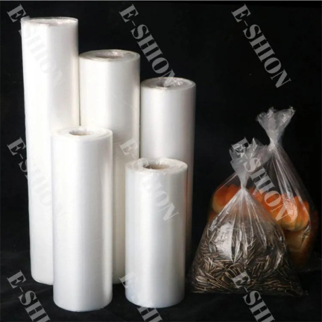 DOUBLE LAYER ROLLING FLAT AND T-SHIRT BAG MACHINE