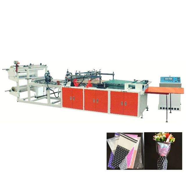 PLASTIC FLOWER BAG MAKING MACHINE