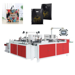 PLASTIC SOFT HANDLE BAG MAKING MACHINE
