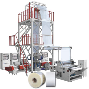 THREE LAYER FILM BLOWING EXTRUSION ROTARY DIE HEAD MACHINE