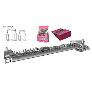 HIGH SPEED DOUBLE DISPENSING BOTTOM BAG ABSOLUTE BAG MACHINE