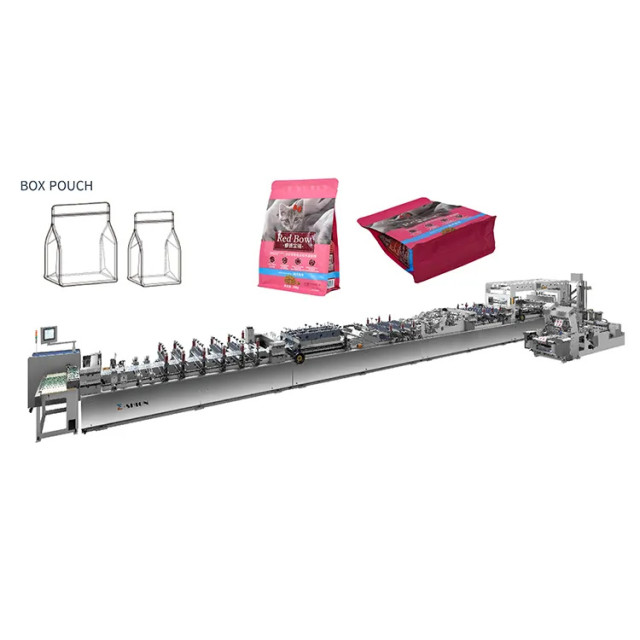HIGH SPEED DOUBLE DISPENSING BOTTOM BAG ABSOLUTE BAG MACHINE