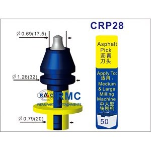 Performance advantages of boring machine picks