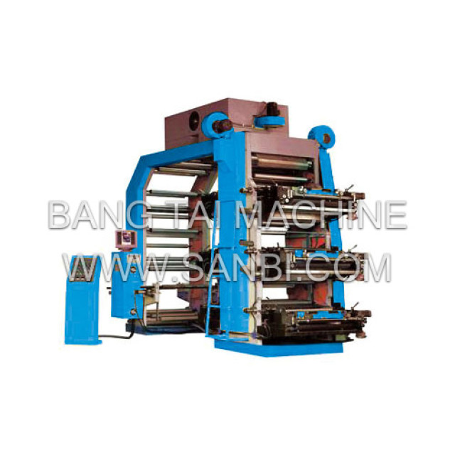 HYT-series 6 colour high speed Flexographic Printing Machine
