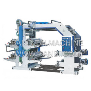 Flexo Printing Machine, Four-Colour Flexographic Printing Machine