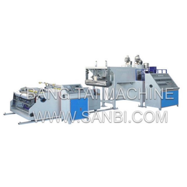 DF-65*2 Double-layer Co-extrusion Stretch Film Machine (Automatic Winder)
