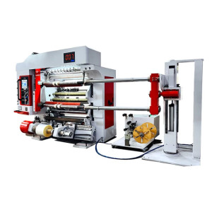 SCT-1300 Foil laminated paper foil laminated films foil slitting machine front loading high speed