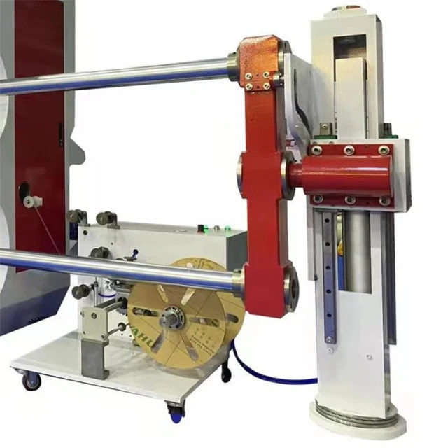 SCT-1300 Foil laminated paper foil laminated films foil slitting machine front loading high speed