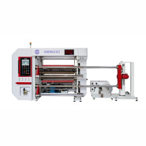 SCZP-1300 paper slitting machine back loading middle speed
