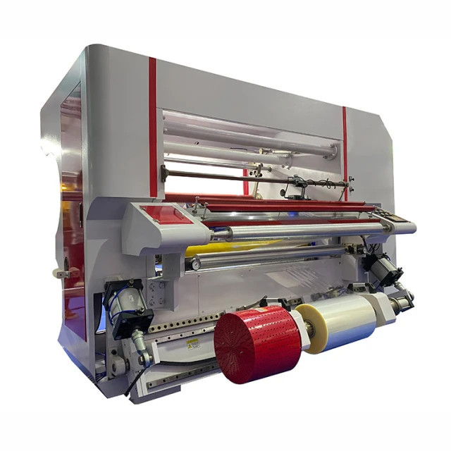 SCZP-1300 paper slitting machine back loading middle speed