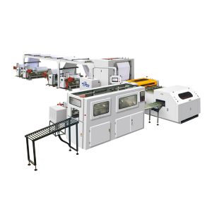 SX-A1100-4R Paper Cutting Machine with Auto Ream Packaging
