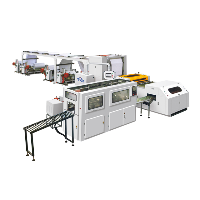 SX-A1100-4R Paper Cutting Machine with Auto Ream Packaging